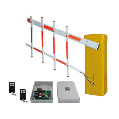 ποιότητας  Traffic Access Control Heavy Duty Parking Boom Solar Power AC220V/DC Parking Automatic Barrier Gate εργοστάσιο